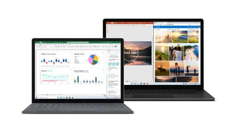 The Microsoft Surface Laptop 4